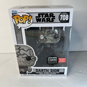 Darth Sion Gamestop Exclusive Star Wars KOTOR Gaming Greats Funko POP! #708